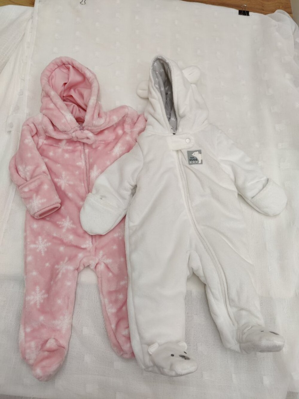 Simple Joy and Le Top Bebe Snow Suit 0-3 Months Baby Bundle Girl